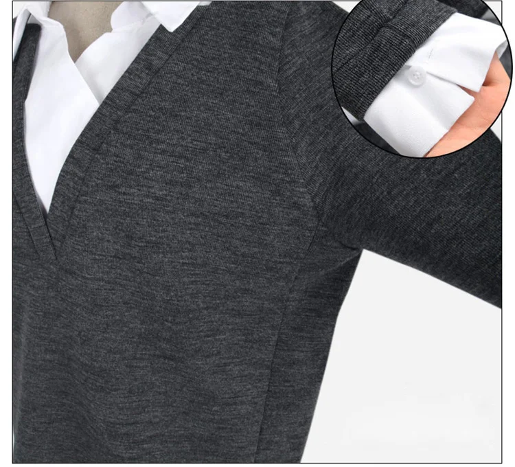 

New Large Size Fat Women's Long Section Long Sleeve Loose Two-piece Sweater Women
