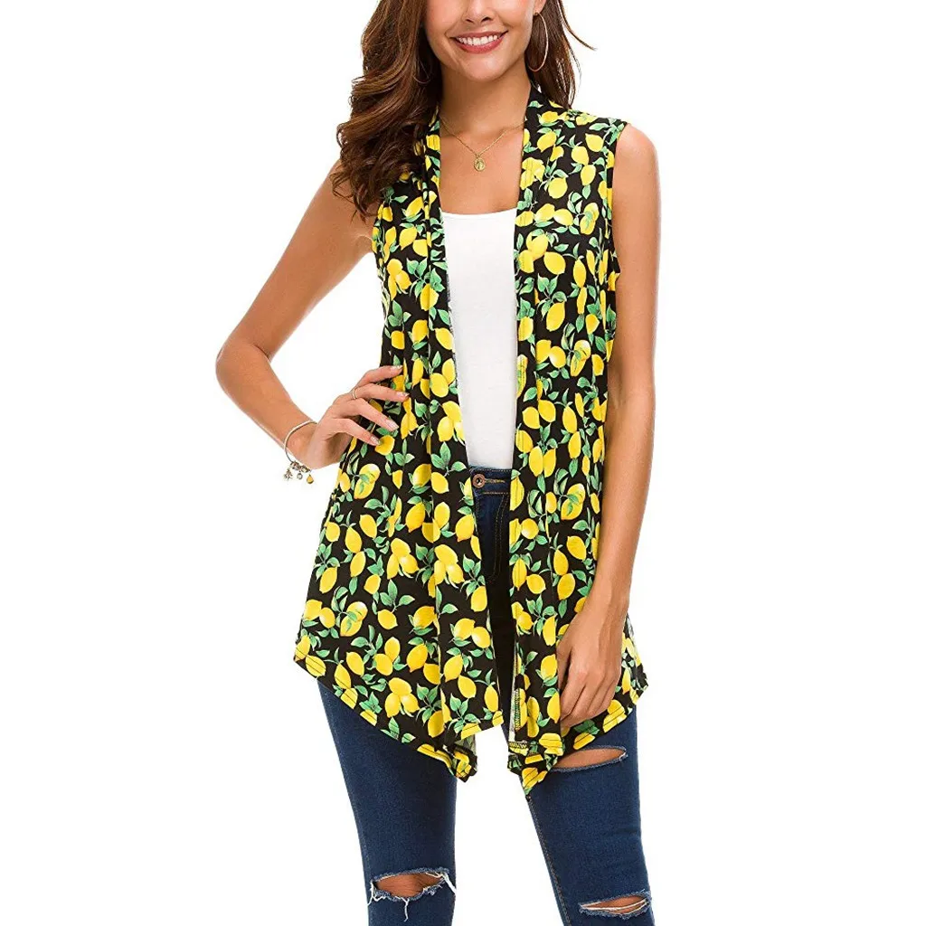 Жилет женский осенний без рукавов|Жилеты| |