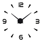 Новые настенные часы современный дизайн часы акриловое зеркало 3d наклейки horloge murale кварцевые часы для гостиной diy