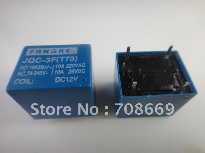 100 шт. быстрое (T73) 5VDC 9VDC 12VDC 24VDC PCB RELAY SPDT 10A 125VAC|relay spdt|pcb relayrelay 10a 125vac |