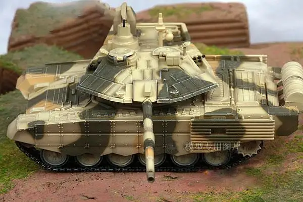 Россия T 90 MS MBT зеленый камуфляж 1/72 Танк литья под давлением Panzerkampf модель| |