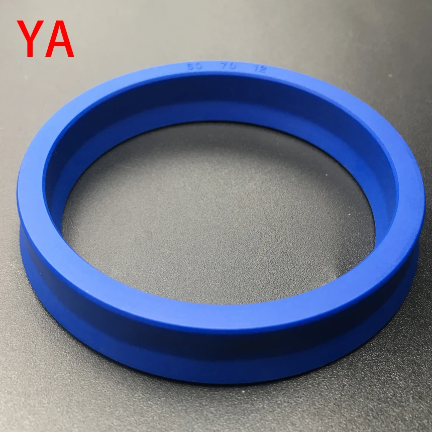 

YA 208*220*14 208x220x14 Blue TPU Hydraulic Cylinder Piston Rod Grooved U Double Lips O Ring Gasket Oil Seal