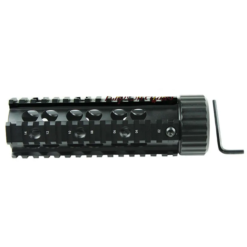 Тактическая Охотничья винтовка аксессуары AR 15 M4 RAS Carbine Weaver/Picatinny Quad Rail Free Float Handguard