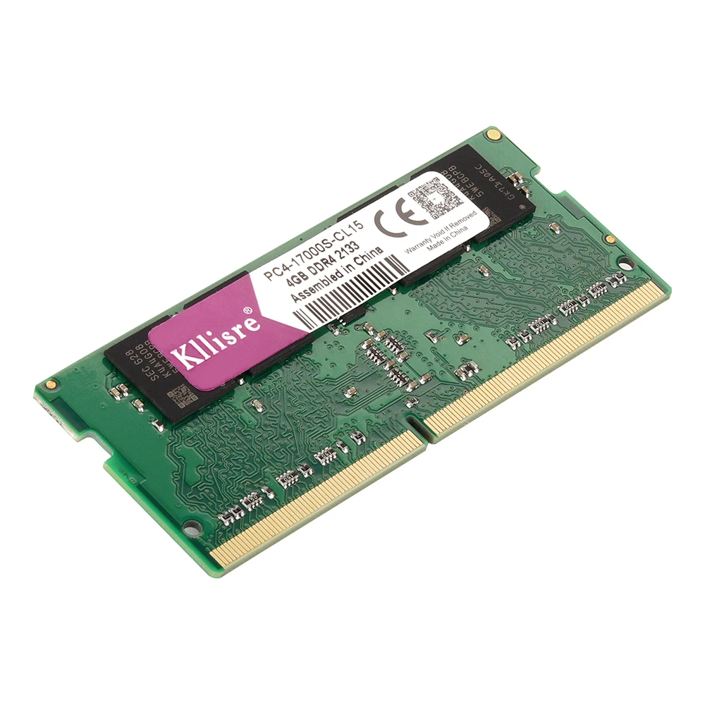 Kllisre ddr4 4 ГБ 8 16 2133 2400 2666 ram sodimm поддержка памяти ноутбука memoria | Компьютеры и офис
