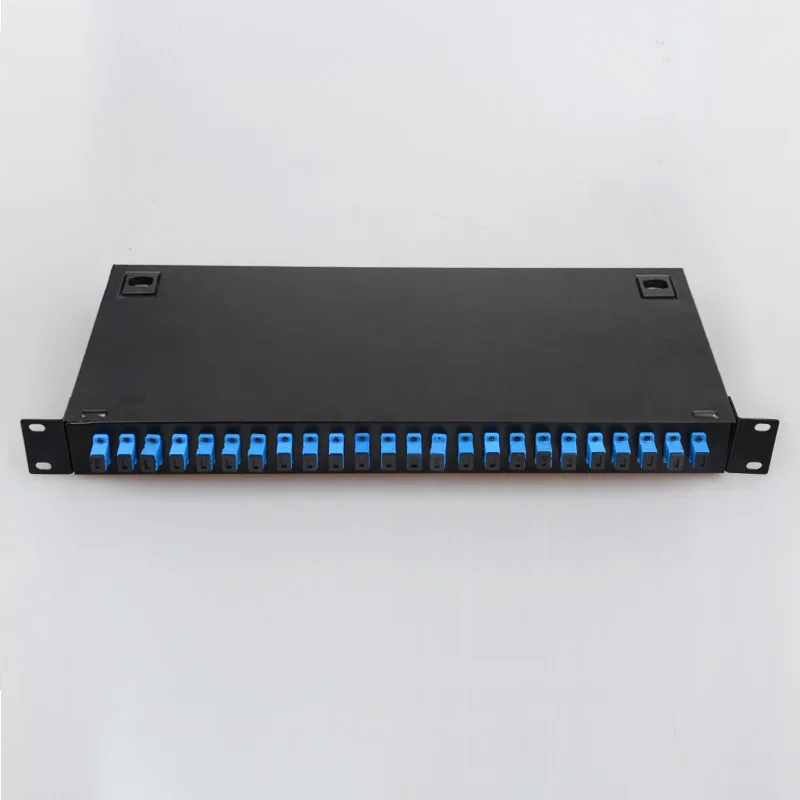 Волоконно-оптический терминальный блок 24 ядра SC PC UPC с адаптером pigtail порта FTTH