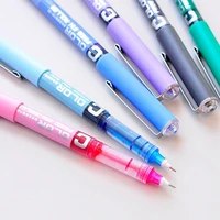 cheng pin 7pc 0 38mm needle simple style straight liquid gel pen fluent color writing pilot high grade office writing stationery
