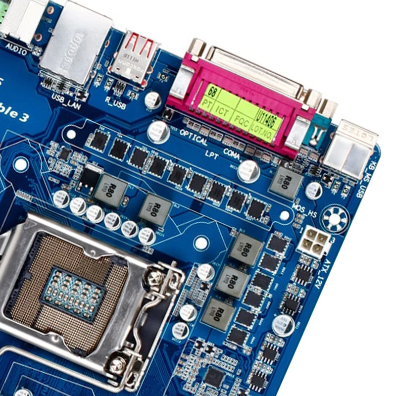 GIGABYTE GA-P67-DS3-B3 настольного компьютера материнская плата LGA1155 DDR3 i3 i5 i7 блок питания ATX
