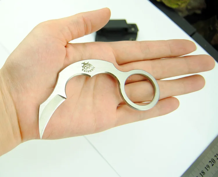 Высокое качество, острый нож Karambit D2, стальной, острый, для кемпинга, выживания, тактический карманный коготь, мини-ножи для шеи, мульти, EDC, спасательный инструмент