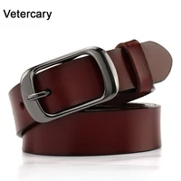 fashion cow leisure belt real leather black pin alloy buckle young belt genuine leather women belts cowskin strap jeans students