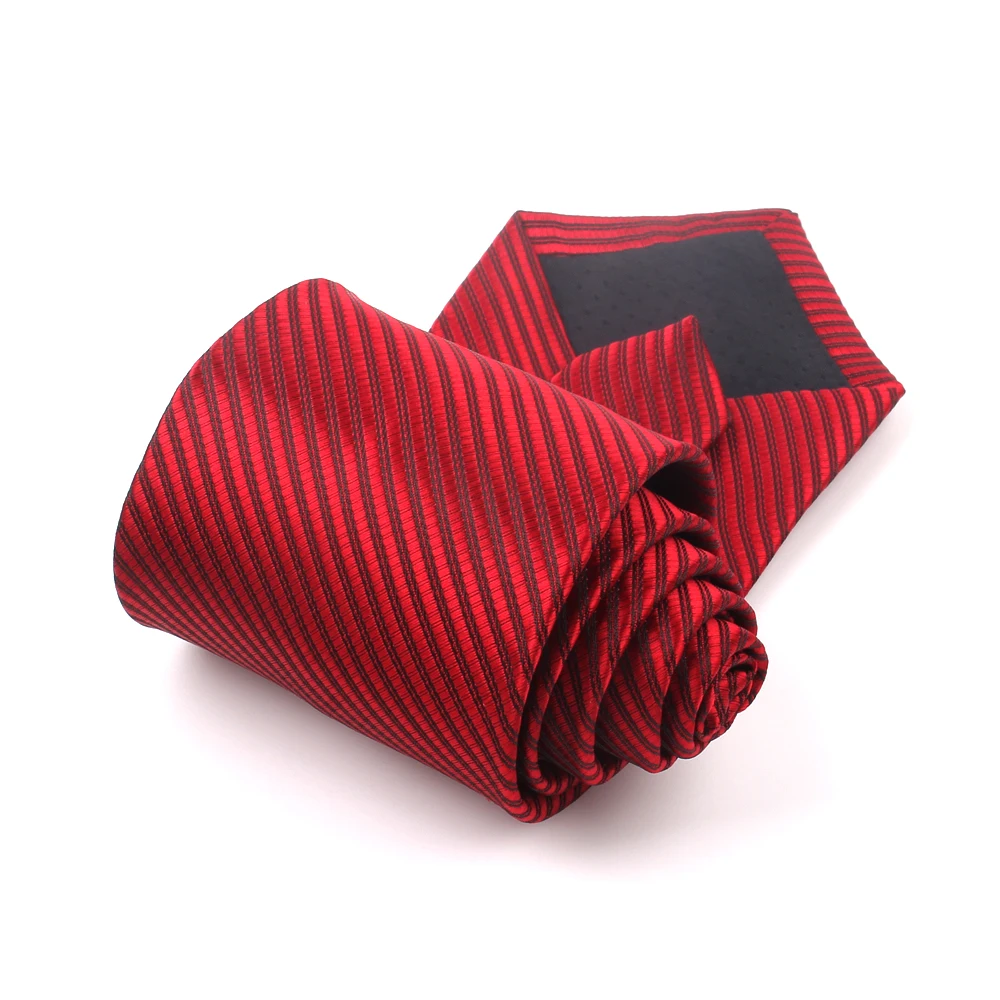 Галстук в полоску для мужчин и женщин Классический Тонкий мужской галстук модный