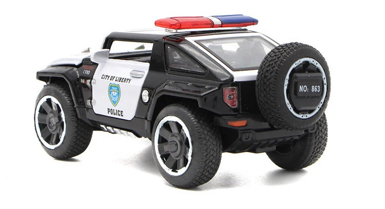 1/32 колеса Hummer полиция литые автомобили Модель автомобиля игрушки с