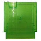Прозрачная зеленая защитная оболочка для игровой карты NES для FC, игровой Картридж с тремя винтами