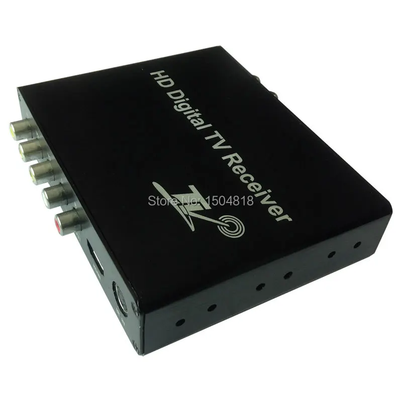 Автомобильная цифровая ТВ-приставка DVB T2 160 км/ч с двойной антенной H.264 MPEG4 |