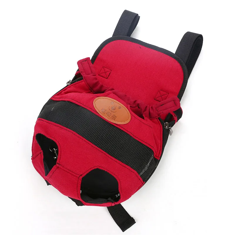 Dog Carrier Backpack Lightweight Mesh Colorful Travel Outdoor Products Breathable Shoulder Bags for Small Cat Chihuahua Gift | Дом и сад