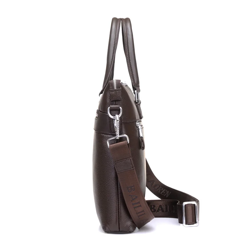 Новая рабочая сумка через плечо мужской портфель твердая паста masculinas de couro