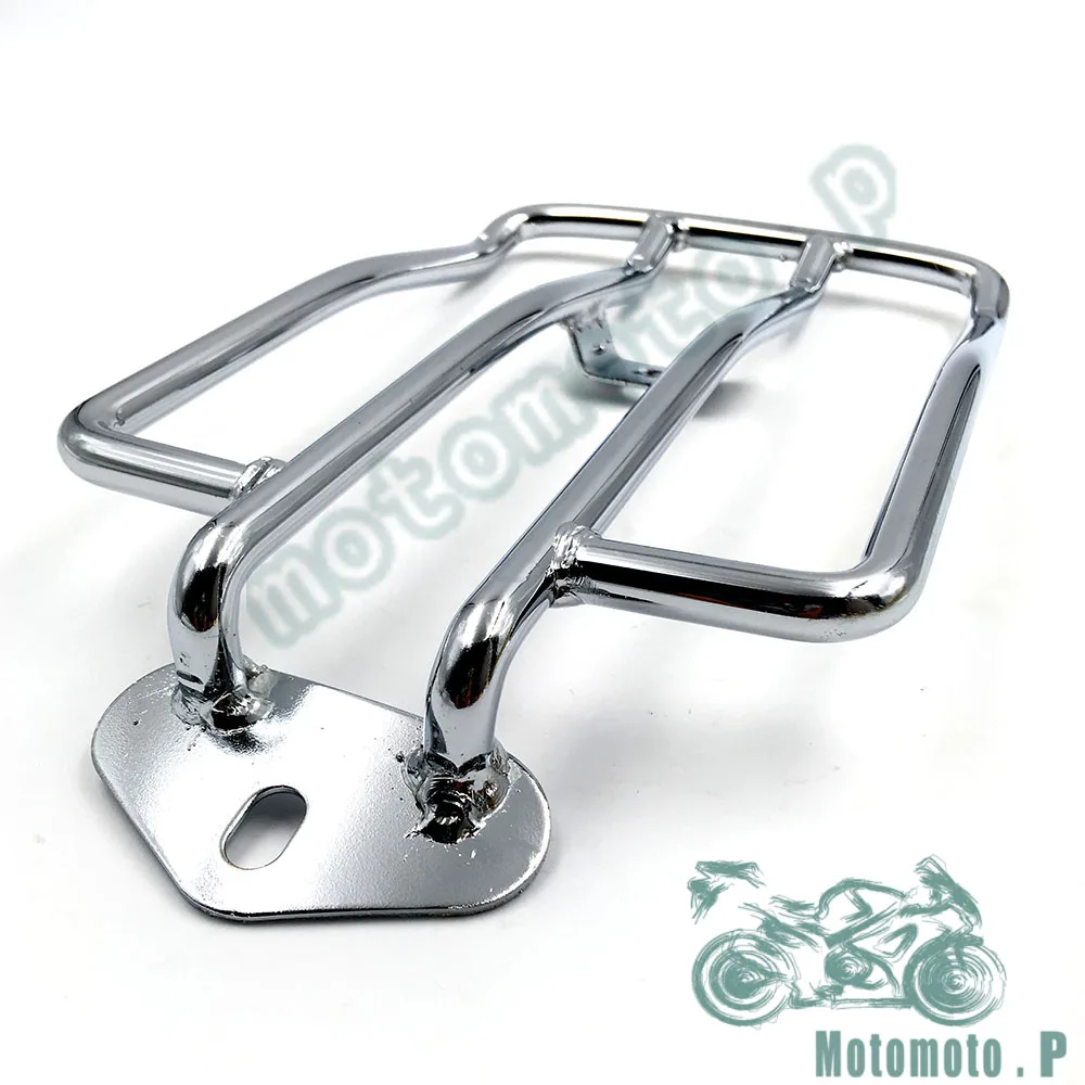 Аксессуары для мотоциклов Мотоцикл Чемодан стойки для Harley Sportster XL883 1200 Чемодан заднее крыло стойку сзади Поддержка полки ATV