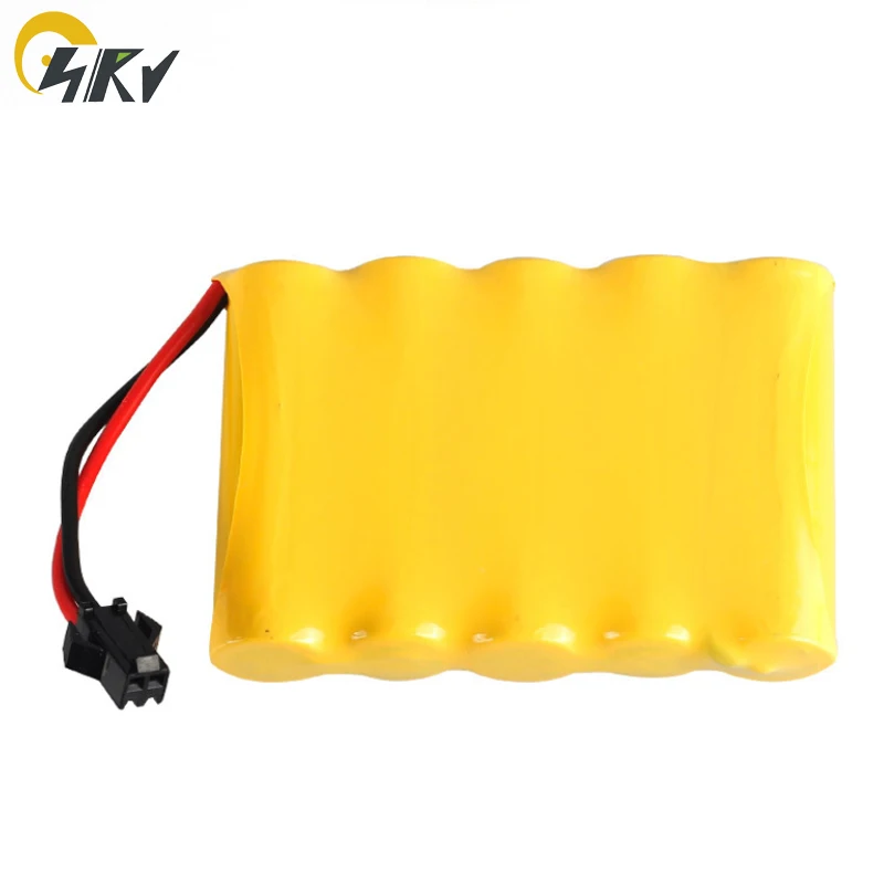 6V NICD AA 700mAh перезаряжаемые батареи для радиоуправляемых игрушек 6V NIMH NICD зарядное устройство