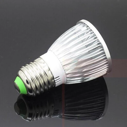 1 шт. затемнения 7 Вт прожектор led COB LED E27 E14 GU10 лампочки 180 градусов Угол
