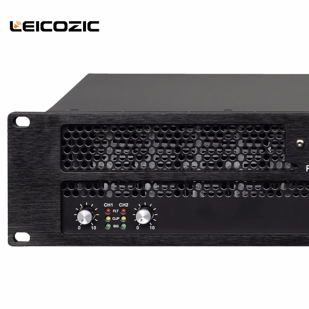 Leicozic DP800 усилитель мощности Профессиональный усилитель мощности сценический усилитель 800 Вт+ 800 Вт RMS аудио-усилители для церкви, свадьбы, пабов, студии