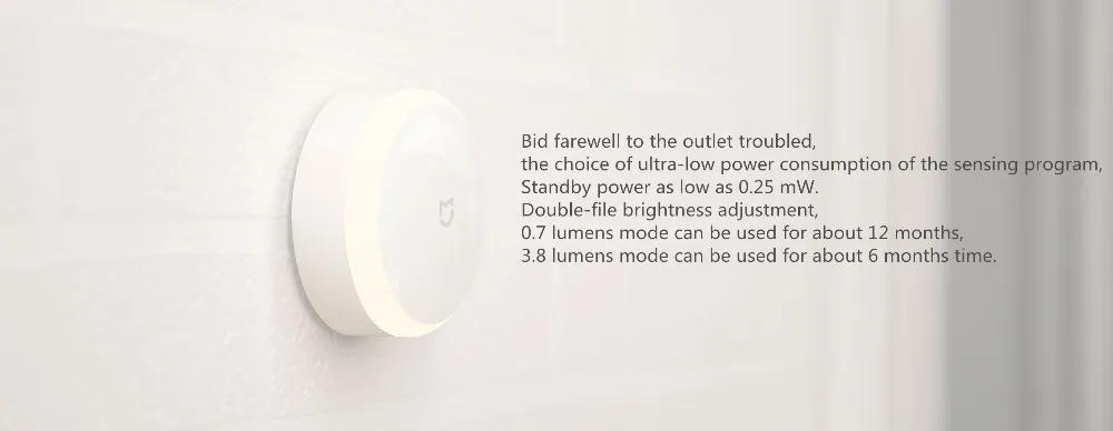 Оригинальный светодиодный ночник Xiaomi mijia с инфракрасным пультом дистанционного