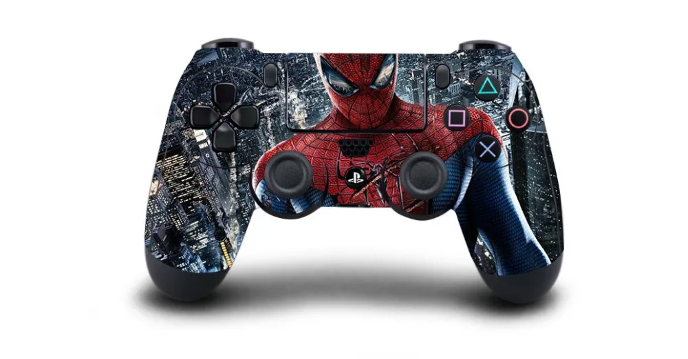 1 шт Мстители Железный человек паук PS4 Кожа Наклейка виниловая для PS4 playstation 4 Dualshock 4 контроллер наклейка КОЖА
