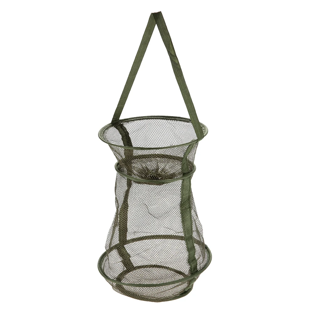 Быстросохнущая рыболовная сеть 3 слоя сетка ловушка складные сети для креветок