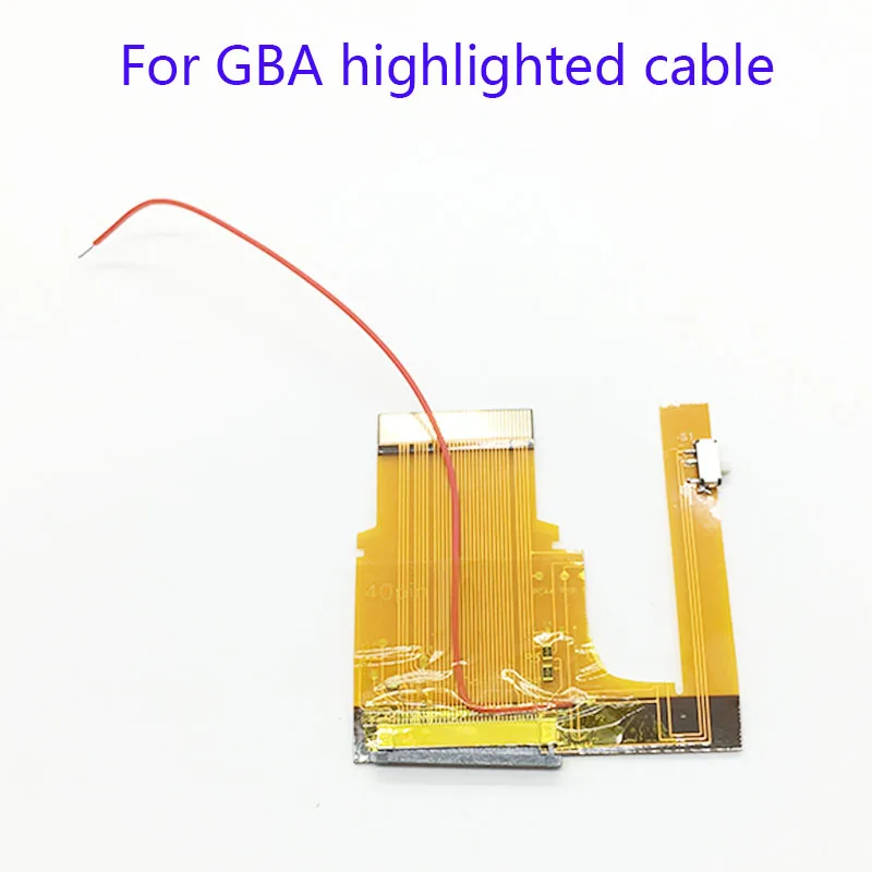Ленточный адаптер для подсветки GBA переключатель яркости 40 контактов экрана A