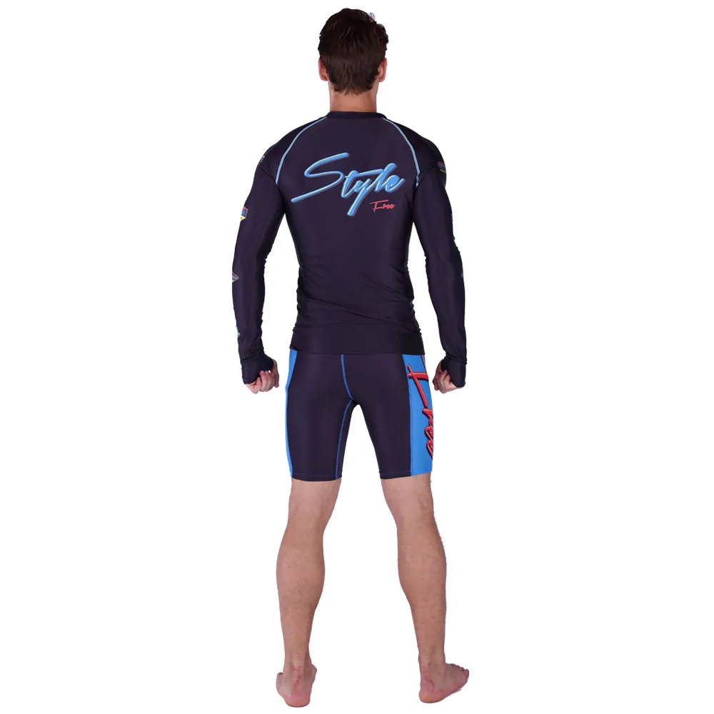 SABOLAY рашгард гидрокостюм спортивный костюм Рубашка Топы Мужские Короткие