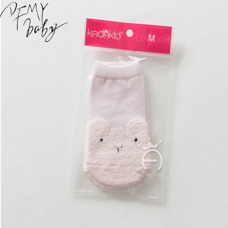 Зимние мягкие детские носки хлопковые для мальчиков и девочек модные