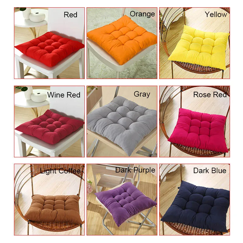 Подушка для сиденья стула прочная эластичная подушка обеденного сада патио дома