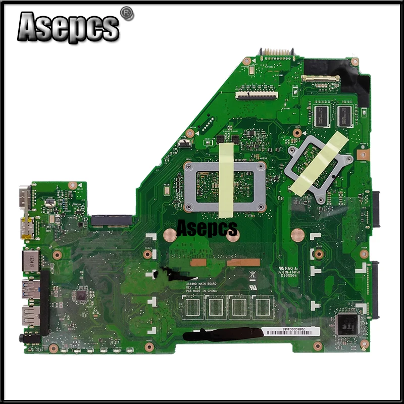 Asepcs N3540 Процессор X550MJ GT820M 2GB системная плата X550MD REV 2,0 для ASUS X550M X552M Y582M X550MD X550MJ материнская плата тесты Ok