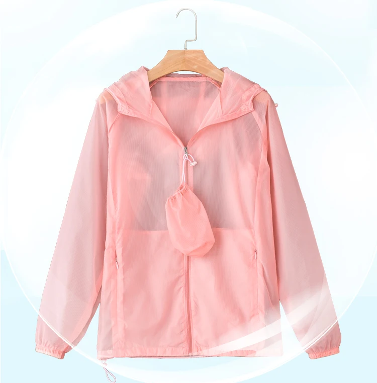 Ультратонкая Женская Солнцезащитная куртка ультратонкая стойкая к УФ-излучению