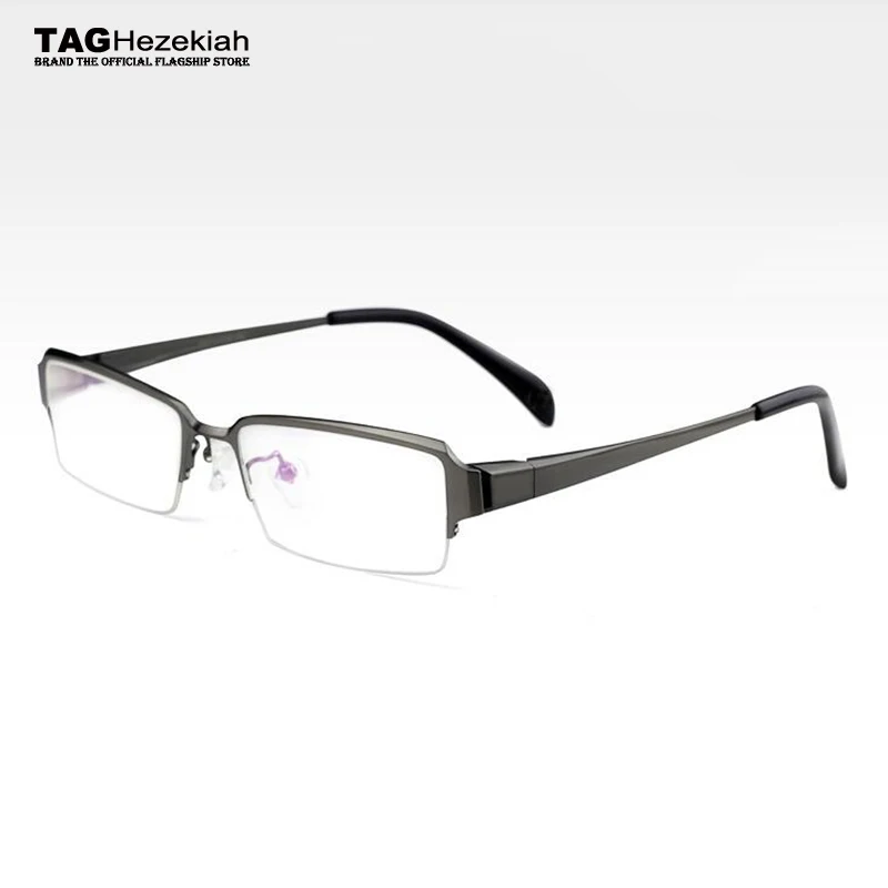 Титановые очки брендовые Модные Ретро компьютерные оптические оправы для мужчин