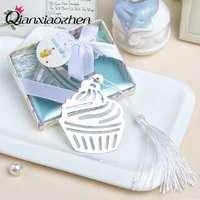 1pcs cupcake bookmark wedding favors and gifts wedding supplies wedding souvenirs baby shower favor party favors