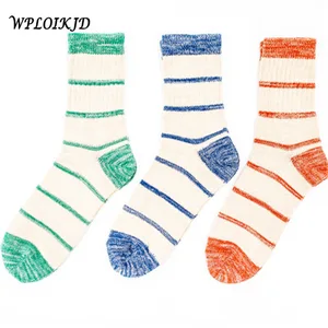 Носки мужские компрессионные WPLOIKJD, Короткие хлопковые в стиле Харадзюку, в стиле хип-хоп, для скейтборда, скейтборда