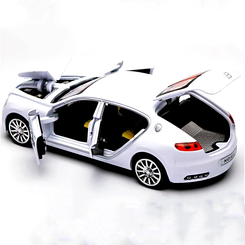 1/32 Bugatti Veyron 16C Galibier литая под давлением металлическая модель автомобилей электронные игрушки для автомобиля подарок на Хэллоуин