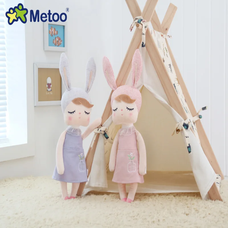 Симпатичные Детские куклы в стиле ретро ангела кролик плюшевые набивные