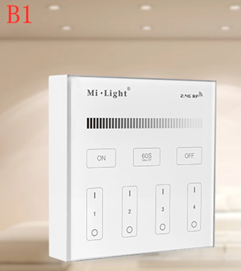 Mi light 2 4 г B1/B2/B3/B4 зоны Яркость тусклый mi нг/RGB/RGBW/CCT сенсорная смарт-панель led диммер
