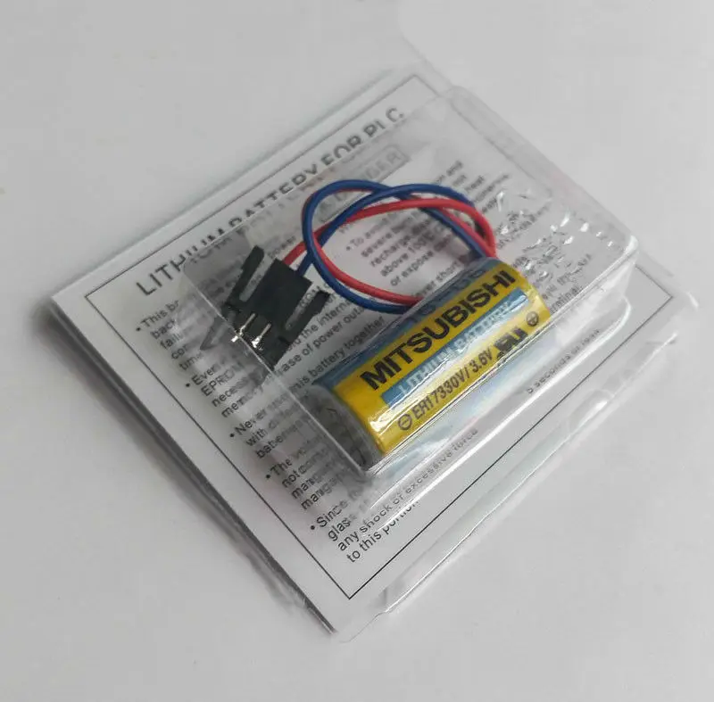 5 шт. 100% оригинальные новые ER17330V 3 6 V PLC батарейки для Mitsubishi Servo A6BAT Размер батареи 2/3A