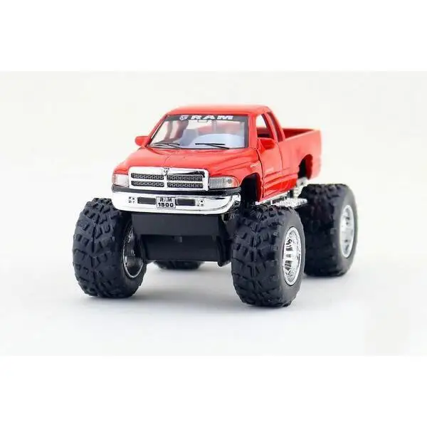 Детская модель внедорожника Kinsmart Dodge Ram с большой ногой грузовика 1:4 KT5338 5 дюймов