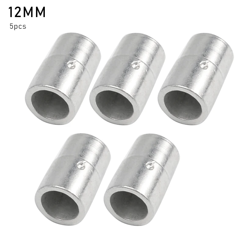 12MM 5pcs 5 шт. 5-12 мм буровые втулки Cr12 стальная буровая втулка Чистка деревообрабатывающий джиг сверлильные части - Цвет: 12MM 5pcs