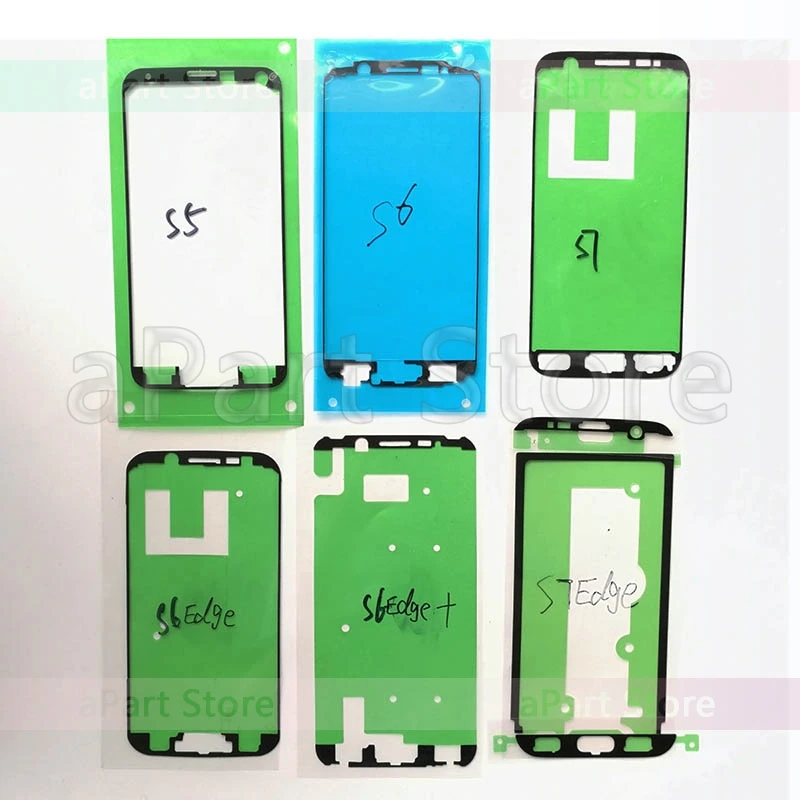 Оригинальный клей для Samsung S3 I9300 S4 I9500 S5 G920 S6 S7 Edge S8 Plus ЖК-дисплей рамка стикер