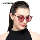 Солнцезащитные очки женские, кошачий глаз, без оправы
