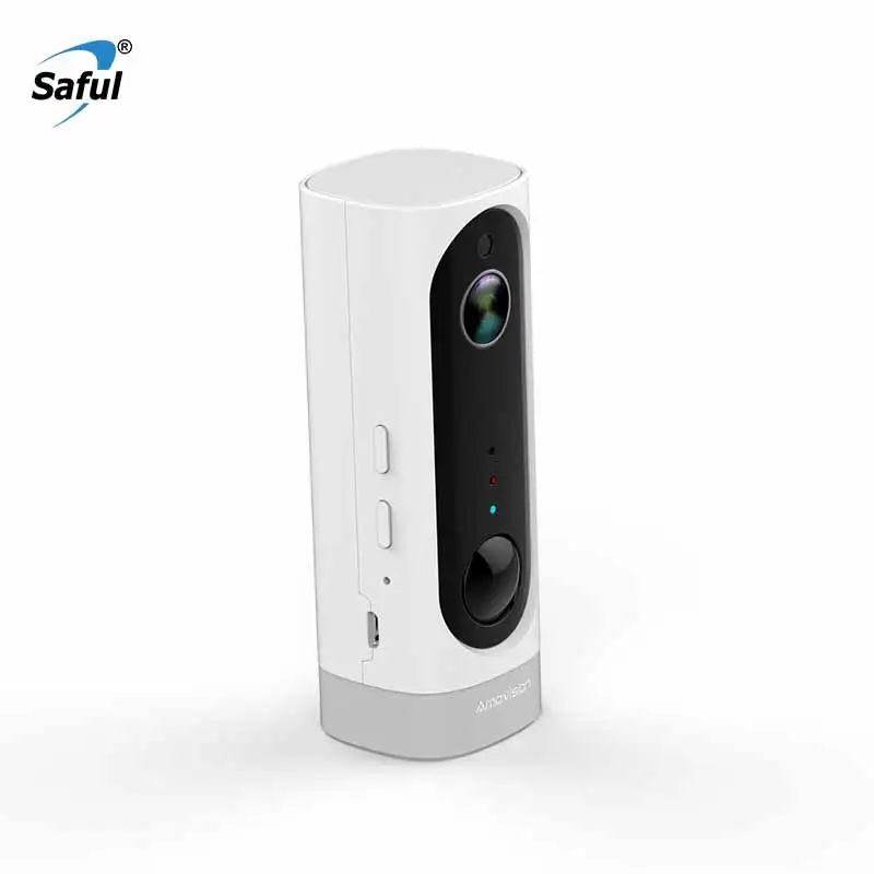 2018 Saful HD Wifi Водонепроницаемая Крытая ip камера 3000 mAh аккумуляторная батарея