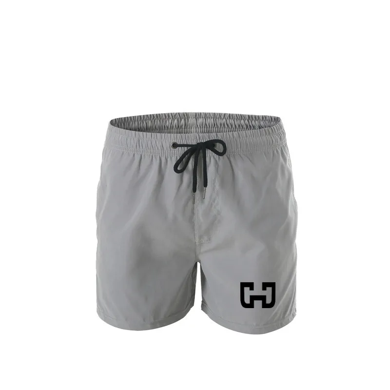 Мужские пляжные шорты для плавания, сёрфинга, Maillot De Bain, спортивные мужские пляжные шорты, бермуды, одежда для плавания, мужские спортивные шорты для бега - Цвет: Photo Color