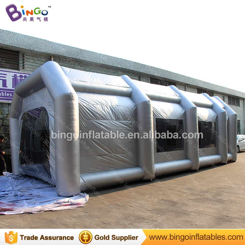 

Free Shipping 10x5x3.5 Meters inflatable portable paint booth hot sale spray painting booth for motor car toy tents