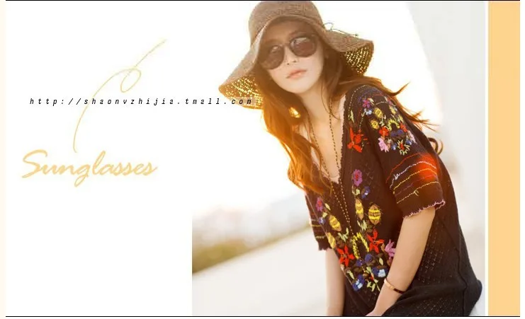Fashion Womens Girl Straw Cap Wide Brim Summer Beach brown Sun Hat | Аксессуары для одежды