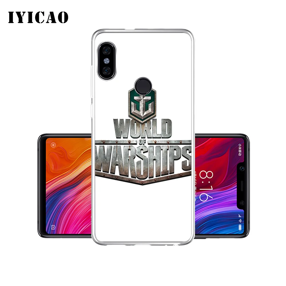 IYICAO World Of Warships Мягкий силиконовый чехол для телефона Xiaomi Redmi 4A 5A 6A Note 7 6 5 Pro Plus 4X Prime