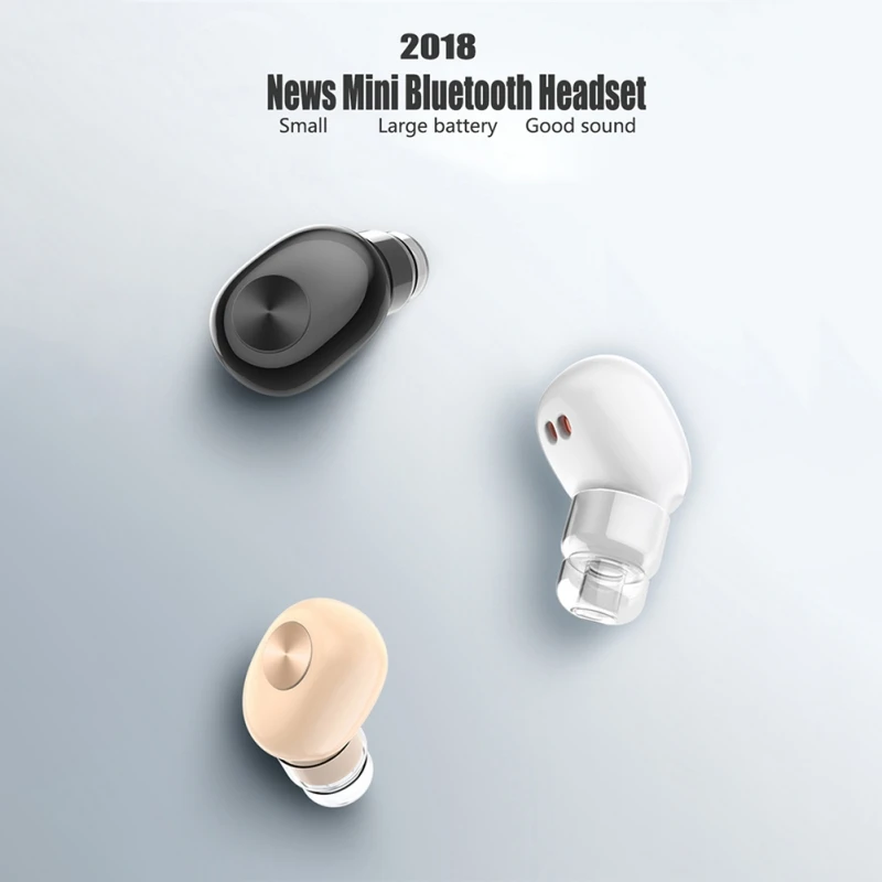 Портативная Беспроводная Bluetooth гарнитура BL1 мини Невидимая с зарядным