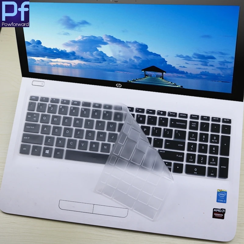 clear Чехол для клавиатуры ноутбука протектор для hp павильон 15-cs1026tx 15-cs0022cl 15-cs1000tx 15-cs0072wm 15-cs0015na cs1032tx 15,6 дюймов - Цвет: clear